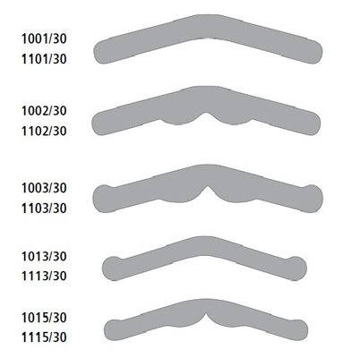 Matrice Hawe Tofflemire - 1002/30 – 0.05mm