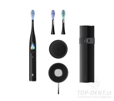 Oclean X Ultra S Black sonický kartáček (černý)