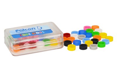 Kolorowe kółka do oznaczenia instrumentów 50 szt.