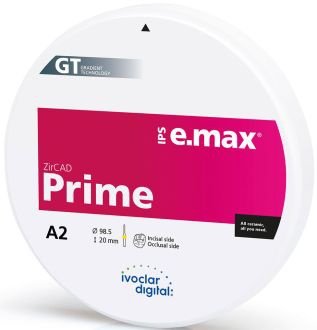 IPS e.max ZirCAD Prime A1 98/20 mm