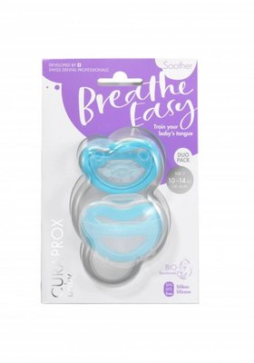 Curaprox Bio Functional dudlík 18-36 měsíců MODRÁ, 2 ks