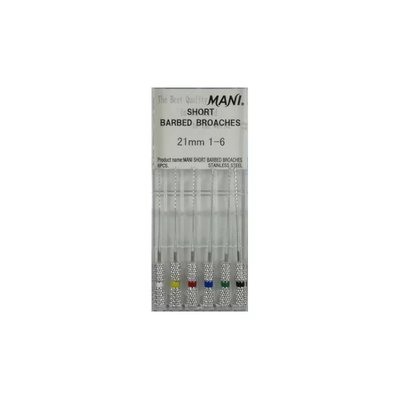 Miazgociągi Mani 6szt 21mm