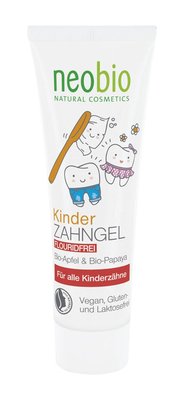 Neobio Apfel & Papaya dětská zubní pasta 50 ml