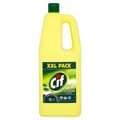 Cif Professional Cream Lemon 2L - mleczko do czyszczenia powierzchni