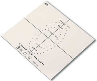 Fit Kofferdam šablona