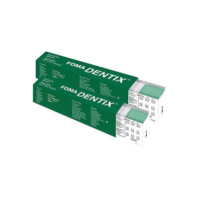 Film Foma Dentix E, 3 x 4 cm, 150ks zelený