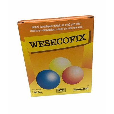 Urinální sáček pro děti, jímací, WESECOFIX - Bruofix, 50 ks