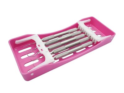 Parodontologický set, 5ks, růžový