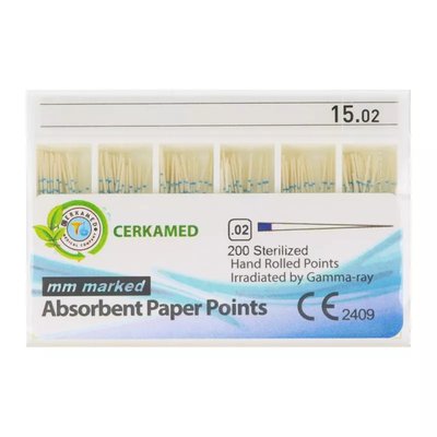Sączki papierowe Cerkamed 200szt rozszerzalność 02 - Wybierz typ:: 15-40/02