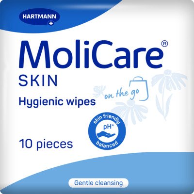 MoliCare Skin hygienické ubrousky 10 ks
