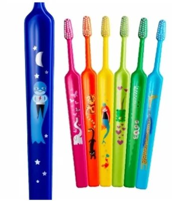 TePe Kids Select Compact X-Soft dětský kartáček s obrázkem, sáček