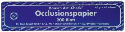 Bausch Arti-Check I-40 µm modrý