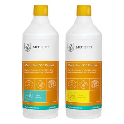 MediClean 510 Dishes 1 l - cytryna