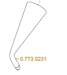 Tryska / koncovka 3F stříkačky KaVo