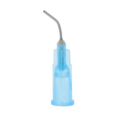 SIMPLEE Aplikační kanyly 22G zahnuté 100 ks (modré)