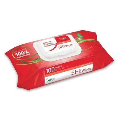 Dezinfekční ubrousky Dentasept SH Pro Wipes bez alkoholu, 100 ks