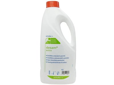 Dezinfekce Desam extra, 1l - vhodný do jídelen a potravinářství
