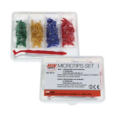 M+W MicroTips žluté 100ks