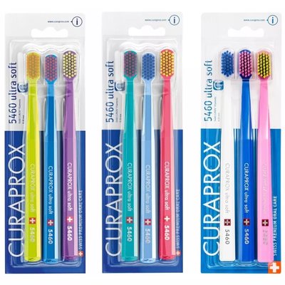 Szczoteczka Curaprox CS5460 Ultra Soft TRÓJPAK LUX