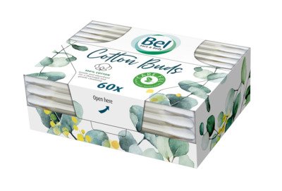 Bel Cotton vatové tyčinky cestovní 60 ks