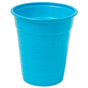 HS-kelímky plastové barevné tyrkysové 200 ml 3000 ks