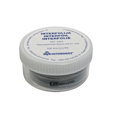 Interfolie 0,10 mm 200 ks