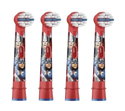 Braun Oral B Stages Kids EB 10-4 MN náhradní hlavice 4 ks - AVENGERS