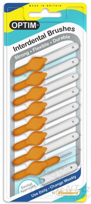 Stoddard Original mezizubní kartáčky 0,80 mm (oranžové), 8 ks