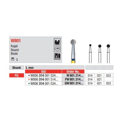 Diamant FG White Tiger GW801.021 (3ks/bal)