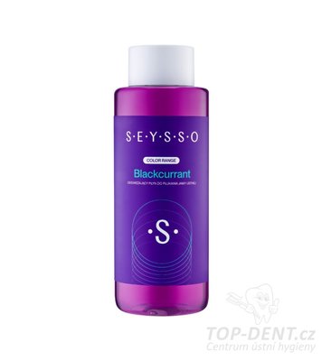SEYSSO Blackcurrant refreshing ústní voda (mátovo-rybízová), 500ml