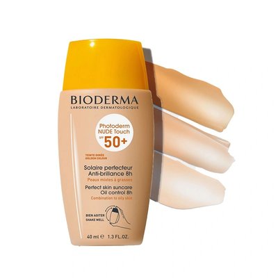 Bioderma Photoderm NUDE Touch SPF 50+ 40 ml - Světlý