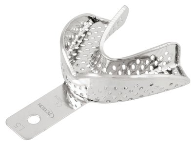 3041_L5 Perforovaná otiskovací lžíce pro spodní čelist, 76x59mm