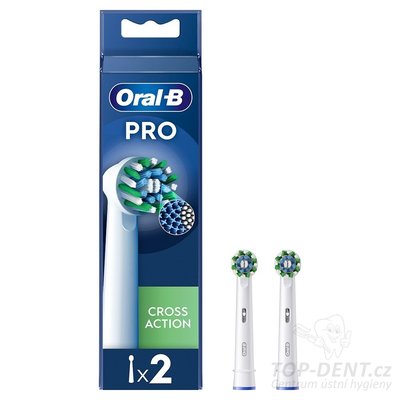 Oral-B PRO Cross Action EB50RX-2 náhradní kartáčky (white), 2ks