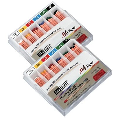 Gutta čepy Diadent 40/06 kalibr.