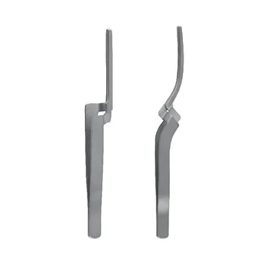 Pinzeta na artikulační papír Miller, 16 cm - Rovná