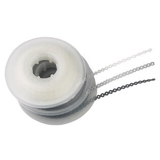 ŁAŃCUSZEK Z PAMIĘCIĄ KSZTAŁTU LONG (SILVER) MEGA MEMORY CHAIN LONG--SILVER 15-FOOT SPOOL