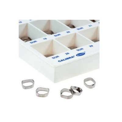 CALIBRA kroužek horní levý molár vel.18 bez háčku 5ks