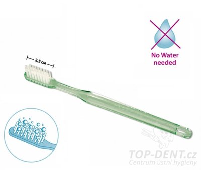 Miradent jednorázový zubní kartáček na cesty s xylitolem (sáček),1ks