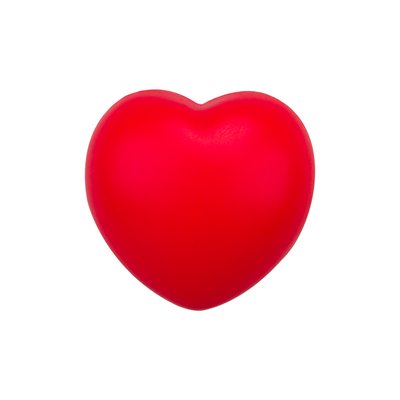 Gniotek antystresowy serce 1 szt. - czerwony