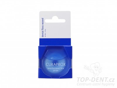 Curaprox DF 834 voskovaná dentální nit, 50m