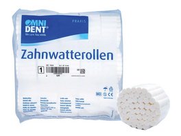 Zahnwatterollen - Packung 300 g Ø 12 mm, Größe 3