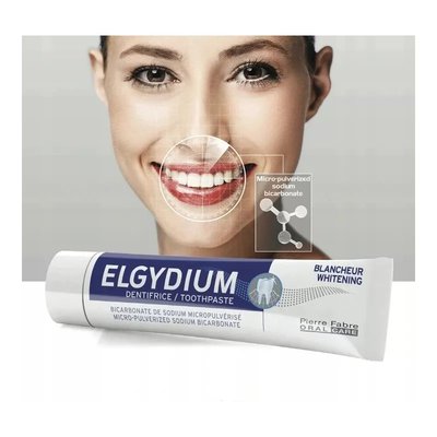 ELGYDIUM WHITENING Pasta do zębów wybielająca 75 ml