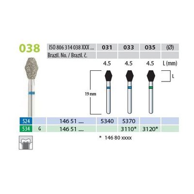 Brousek Dia 5370 (5 ks/bal)