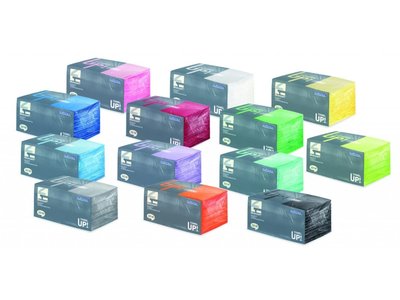 Stomatologické ubrousky/bryndáky EURONDA - TOWEL UP, 50ks - Velikost: Černá