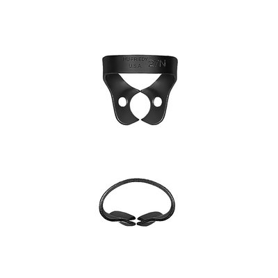 Rubber Dam spona 27N premolar, Black Line