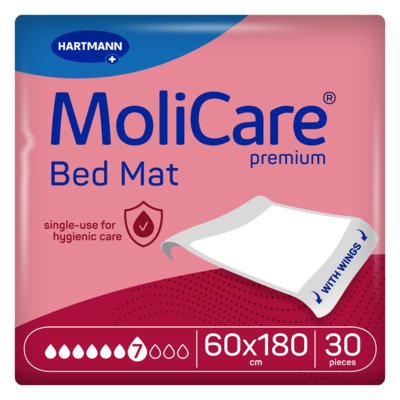 MoliCare Bed Mat 7 kapek 60 x 90 se záložkami