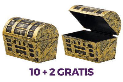 Zabawka - Skrzynia na ząbki mleczne 10 + 2 GRATIS