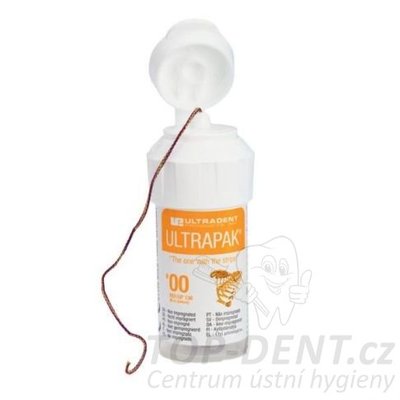 Ultradent Ultrapak CleanCut 00 retrakční vlákno (žluté), 244cm