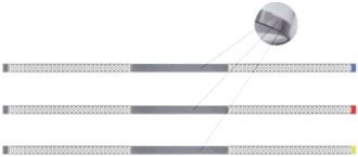 Edenta diamantové pásky PFXDS2 červené