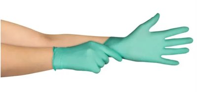 ORBIS-Green Touch rukavice nitrilové, mátově zelené, vel. S 100 ks